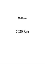 2020 Rag (Twenty Twenty Rag) - Piano Duet